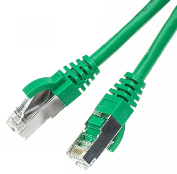 Black-Stone Cat6 FTP Patch Cord, 1ft, Green - BSUSS1F600-GR-CM