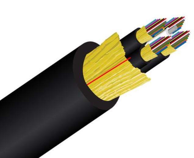 BLACKSTONE Tight Buffered Distribution Cable Multi Core, 36 Core, Indoor, Single Mode, OS2, 9/125µm, 17.4mm, LSZH, Black, part number:BSTBMOS236BL-LSZH