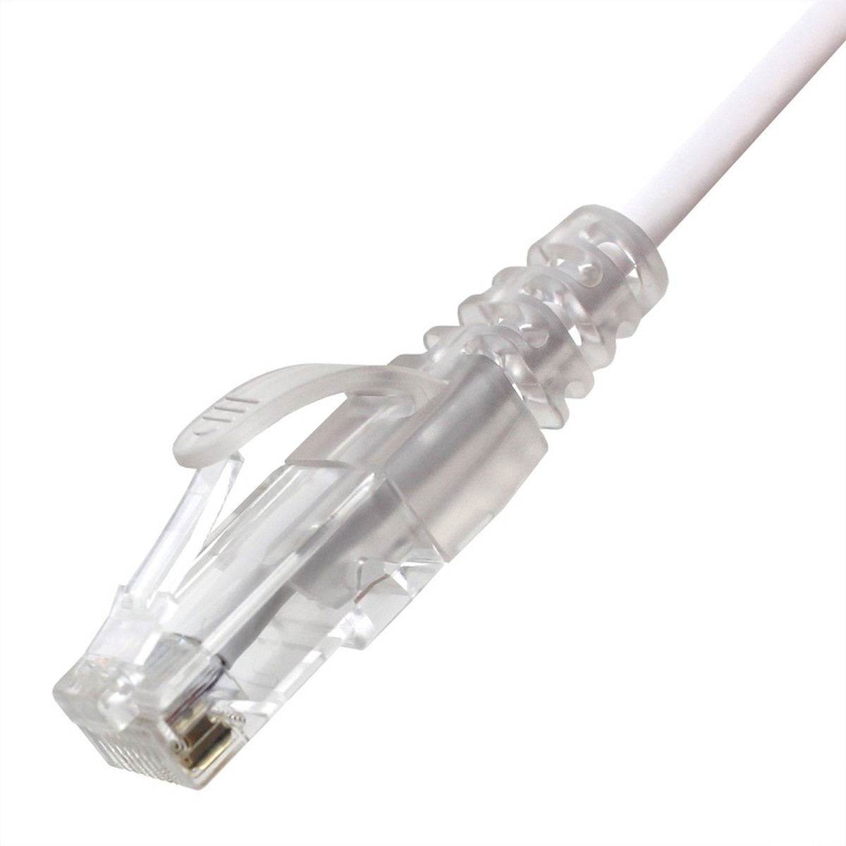 Black-Stone Cat6A Small Diameter High Density Patch Cord, 3M, White - BSAC3M6A-HD-WH-LSZH